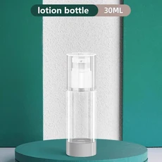 쿠쿠스토어 15ml 투명 에어리스 화장품 크림 펌프 병 여행 디스펜서 젤 로션 기, 07 lotion bottle 30ml