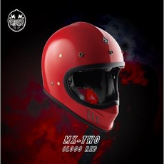 SPEED SHOP 玻璃纖維 內鏡片山車帽 全罩 安全帽, 亮紅,下單前請先詢問顏色及尺寸 勿直接下單