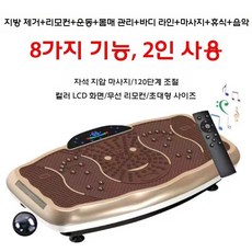 음파 운동기 덜덜이 홈트 전신 진동기 쉐이크보드 뱃살 운동기구, 최상위 골드 78cm 모델