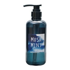 Johns Blend 존스 블렌드 샴푸 실리콘 모이스트 타입 머스크 민트향 460ml OAJOC81
