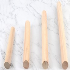 다와 원목 반죽밀대 홍두깨밀대, 미니
