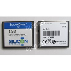 산업용 CNC 공작기계용 정품 WD CF 1G 산업용 CF 카드 1GB PATA SSD-C01G-3500