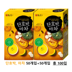 담터 단호박 마차, 17g, 1개입, 100개