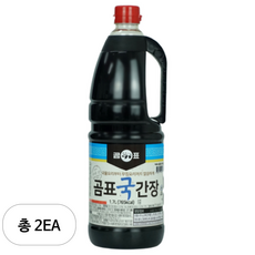 Gompyo 국간장, 1.7L, 2개