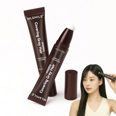 아로아로 흰머리 새치커버 헤어 틴트, 1개, 01.블랙