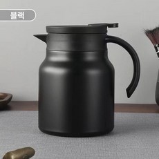 주전자 보온 보온보냉 이중 이중진공 스텐, 무광블랙 1000ml 1kg