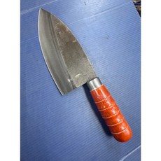 工具家達人 碳鋼魚刀 台式魚刀 小魚刀 漁刀, 1個, 圖片右邊魚刀/出骨刀, 紅色