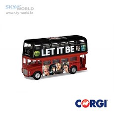 The Beatles London Bus Let It Be 비틀즈 런던 버스 렛잇비 다이캐스트 1/64 CG82341, 1개