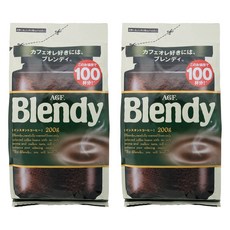 블랜디 인스턴트 커피 리필, 2개, 200g, 1개입