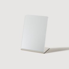 JAJU 메탈 직사각 거울(13x18cm) J74N901015100 434731, 스틸그레이, FR