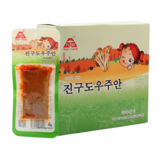 건두부 팽이버섯 중국 마라 간식, 28g, 20개