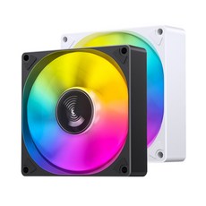 존스보 SL-925 ARGB 90mm 92mm 쿨링팬 저소음 컴퓨터 팬 쿨러, 블랙