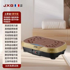 유산소 다이어트 덜덜이 전신 리모컨증정 실내운동 전동 운동기구 진동 홈트, D. 470 골드 블루투스 모델