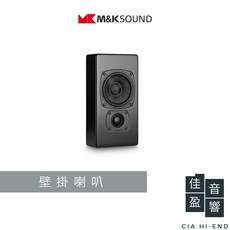 M&K SOUND M系列 M50 壁掛喇叭 單支 公司貨 佳盈音響, 黑色