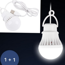 usb 전구형 램프 야외용 고리형 비상용 usb led 램프 다용도 파워뱅크용 배터리용 캠핑용 텐트용 차량용