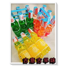 榮泉 古早味 彈珠汽水 6罐裝 塑膠瓶 懷舊零食 台灣零食, 1個, 水蜜桃 口味