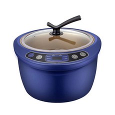 6L 자동 흑마늘 제조기 조절식 요구르트 반죽 온도 발효기 효소 쌀주식초, 220V, 파란색