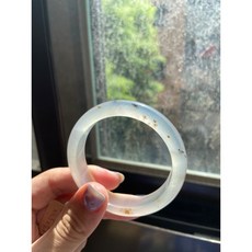 草花手鐲 冰透底帶草花 53.0正圈, 1個