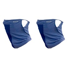 인콘트로골프 골프 엣지 쿨 마스크 멀티프, 멜란지곤색, 2개