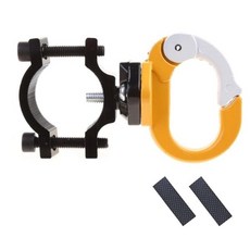 알루미늄 합금 M365 전기 스쿠터 헬멧 수하물 가방 후크 걸이 나사, 검은색, 노란색 흰색