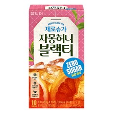 담터 제로슈가 자몽허니블랙티, 1개, 10개입, 13g