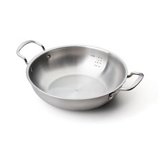 업소용 인덕션 스텐 깊은 전골냄비 감자탕냄비, 1개, 24cm