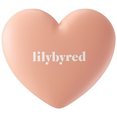 lilybyred 台灣公司貨 甜美心型腮紅 4.7g, 06 清雅裸粉, 1個