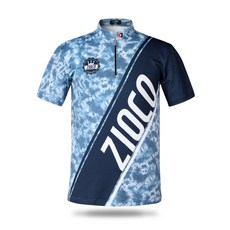 지오코 볼링 집업 티셔츠 TD숄더스트랩 블루네이비 ZST-1011/2011