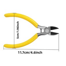 5인치 초강력 와이어 대각선 절단용 장착 소형 공예품 스프링 커터 케이블, style C 1pcs