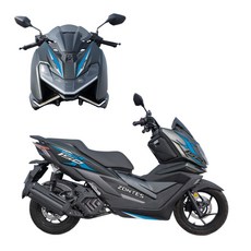 OD 존테스125X 튜닝 드레스업 바디 데칼 스티커, N100A1-E