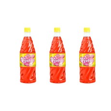 오뚜기 홈베이킹 복숭아시럽 아이스크림토핑 빙수토핑 1KG, 3개