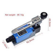ME 8108 회전 조절 가능 롤러 스위치 미니 레버 순간 5A AC250V 리미트 TZ, 3PCS