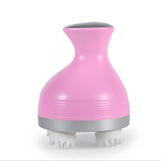 台灣出貨 抖音同款 寵物按摩機 頭部按摩器 充電式 電動頭皮按摩儀 龍爪手 揉捏按摩器, 1個, 粉色