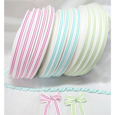 條紋織帶 21mm DIY手工藝包裝緞帶, 1個