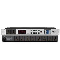 순차전원공급기 dbx AL338-V 스위치 분배비 스마트 디스플레이, J. UR108 중앙 제어 기능
