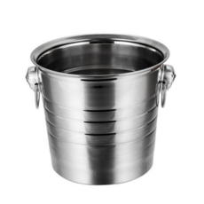 스텐 얼음 통 대형 샴페인 위스키 스테인레스 얼음 통 맥주 가정용 깔끔한 도톰한 손잡이 업소용 안정적