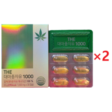 닥터루템 THE 대마종자유 1000 1 000mg x 30캡슐, 2세트, 30회분