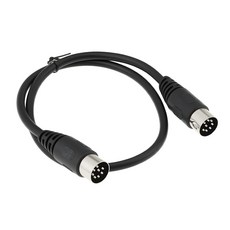 Briny River Bang 및 Olufsen 액티브 라우드스피커와 호환되는 8핀 딘 스피커 연장 수-수 컨버터 리드 281990