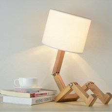 【H&R安室家】 皮諾丘人形桌燈 ZA0021