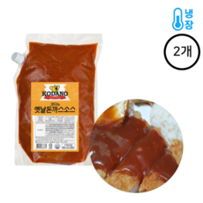 코다노 옛날 돈까스소스 (경양식소스), 2kg, 2개