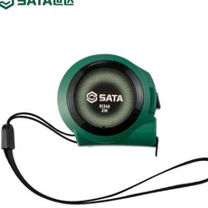 SATA 世達 自鎖鋼卷尺 5米, 1個, 91348 自鎖鋼卷尺3M*16mm