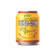 이젠서진 팔도 비락식혜 238ml + 고급세차타월, 36개