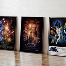 스타워즈 포스터 액자 영화 브로마이드 10종, 포스터_No.8, 01. A3(297x420mm) 포스터만