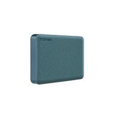 Toshiba 칸비오 게이밍 1TB 휴대용 외장 하드 드라이브 USB 3.0 PlayStation Xbox PC 및 Mac용 블랙(HDTX110XK3AA), 백업 2.0, 4TB, 초록색