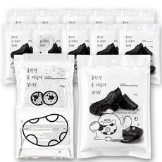 클린햇 숯 탈취 옷걸이형 제습제 옷장 제습, 220g, 10개