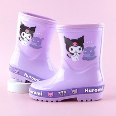 [잼뽀니] 산본점쿠로미 슈가 레인부츠 [B1]@@사랑스런 캐릭터와 방수밑 미끄럼방지 가 되는장화 입니다@@