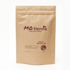 모헤나 천연 헤나 염색약 100g, 레드, 1개