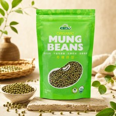 統一生機 綠豆 380g 友善環境耕作 無農藥殘留, 1個