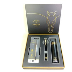 派克 Parker 威雅鋼珠筆禮盒 馬年特別款, 黑色, 1套