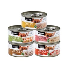 SEEDS惜時 聖萊西雞肉愛狗天然食70g/24罐組, 1個, 雞肉+南瓜+青豆,超取限一箱